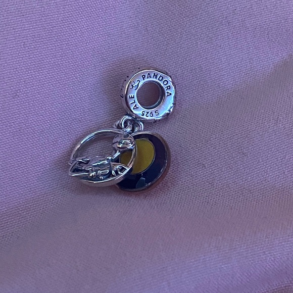 Pandora x Disney The Nightmare Before Christmas Double Dangle Charm - Picture 2 of 3
